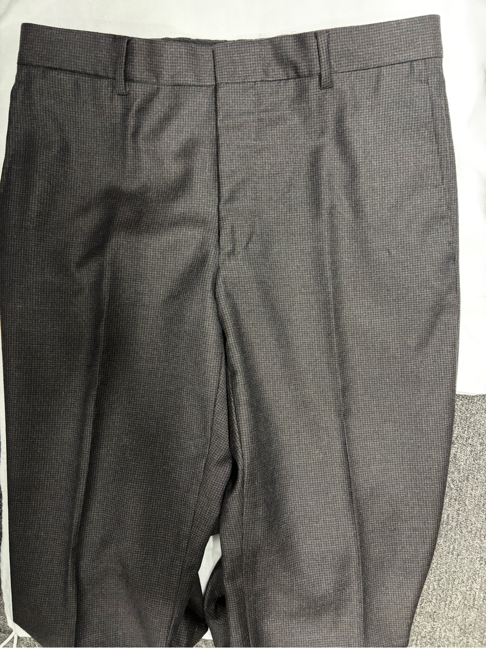 Valentino Garavani Men's dark brown Tailored Flat-Front Shorts